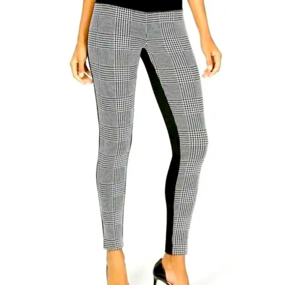 INC International Concepts Houndstooth Leggings, Size 4